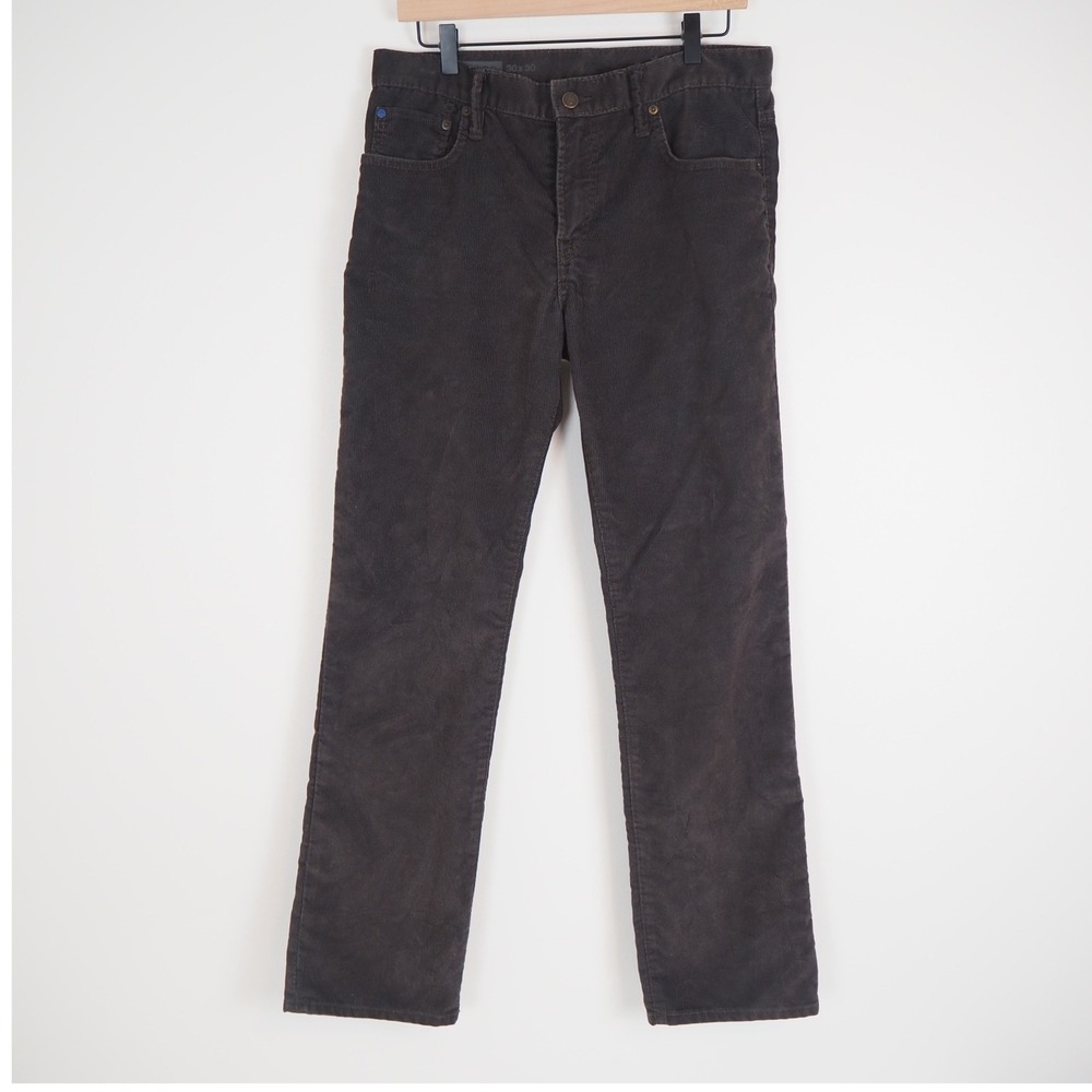 GAP 1969 Standard Fit Corduroy Pants Men's 30 x 30 Classic 5 Pocket Straight Leg